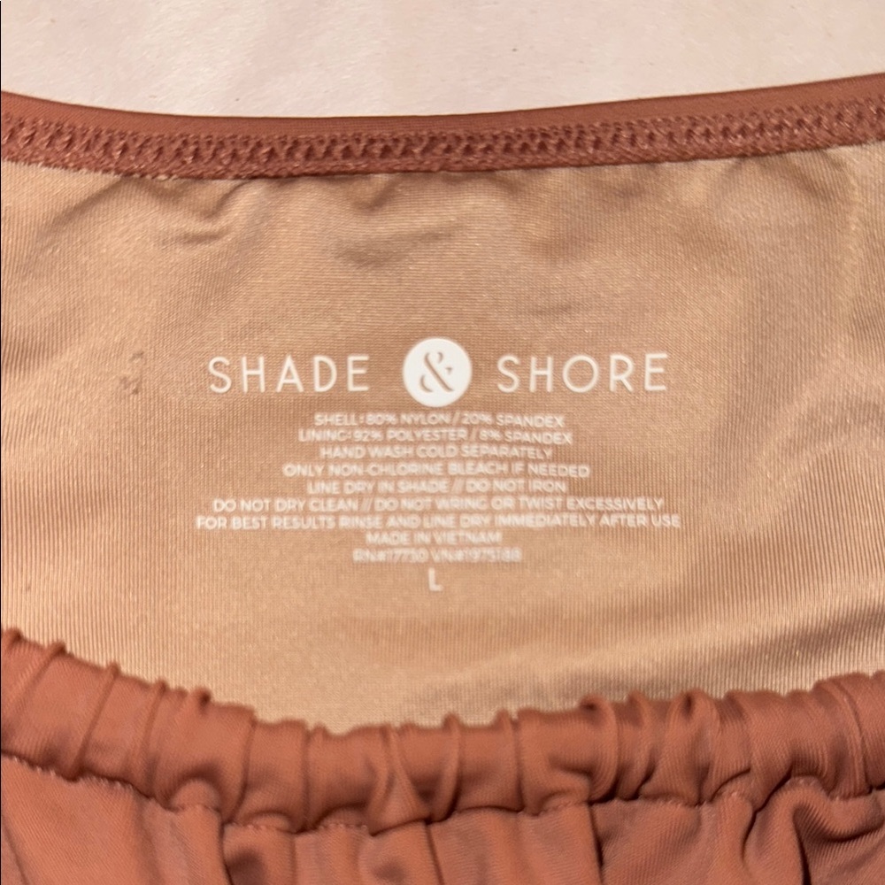 Tan Bikini Set - Shade and Shore Shirred Cup Bikini - Picture 3 of 5